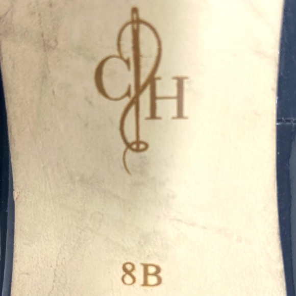 COLE HAAN Black Patent Leather Pumps 3 Inch Heels Classic Career - Picture 8 of 9